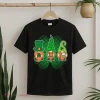 Cute St Patrick's Days Lucky Gnomes T-Shirt thumb 2