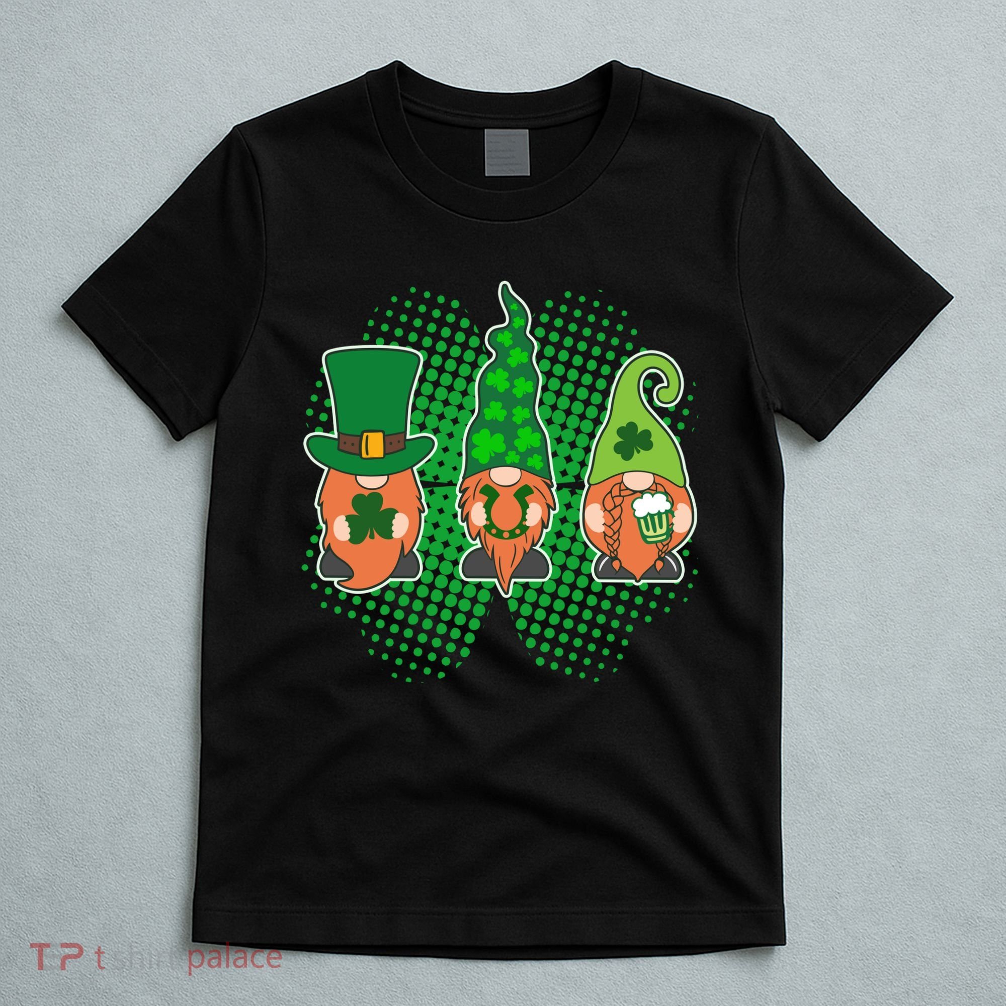 Cute St Patrick's Days Lucky Gnomes T-Shirt