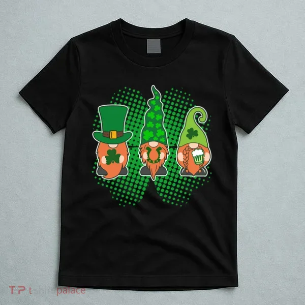 Cute St Patrick's Days Lucky Gnomes T-Shirt