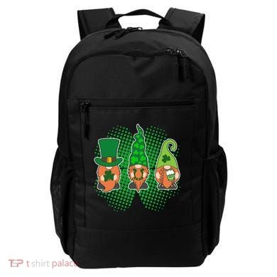 Cute St Patrick's Days Lucky Gnomes Backpack