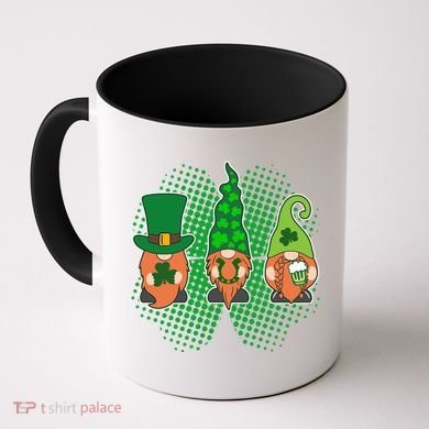 Cute St Patrick's Days Lucky Gnomes Coffee Mug