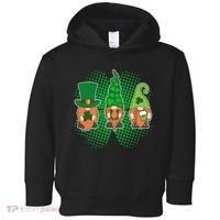 Cute St Patrick's Days Lucky Gnomes Toddler Hoodie thumb 0