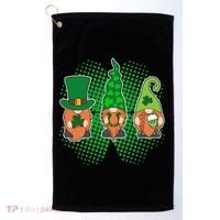 Cute St Patrick's Days Lucky Gnomes Golf Towel thumb 0