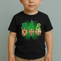 Cute St Patrick's Days Lucky Gnomes Toddler T-Shirt thumb 2