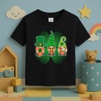 Cute St Patrick's Days Lucky Gnomes Toddler T-Shirt thumb 3