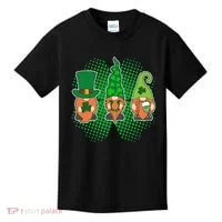 Cute St Patrick's Days Lucky Gnomes Kids T-Shirt thumb 0