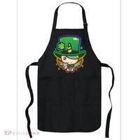 Cute St Patricks Leprechaun Rainbow Unicorn Apron thumb 0