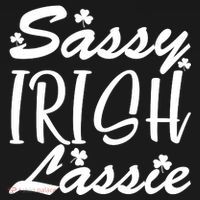 Cute St Pattys Day Sassie Irish Lassie Women's Hoodie thumb 2