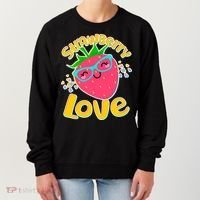Cute Strawberry Love Women's Sweatshirt thumb 0
