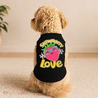Cute Strawberry Love Doggie Tank thumb 2