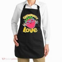 Cute Strawberry Love Apron thumb 2