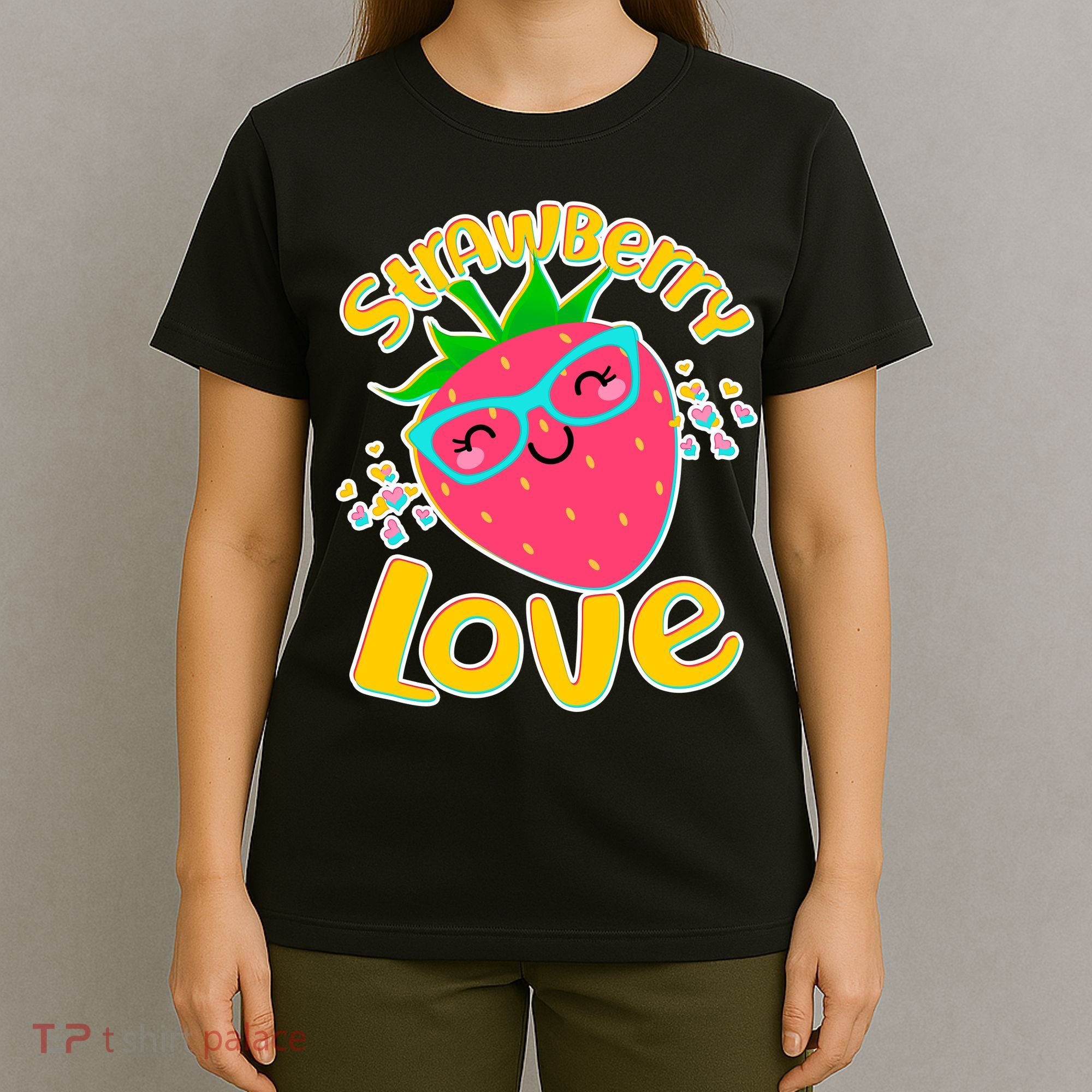 Cute Strawberry Love T-Shirt