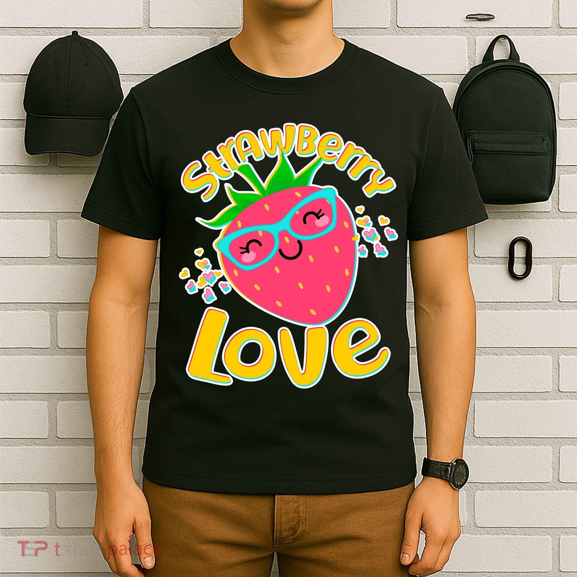 Cute Strawberry Love T-Shirt