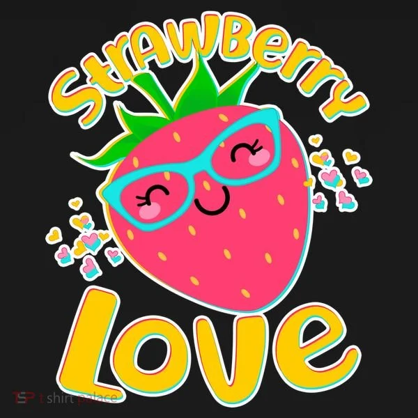 Cute Strawberry Love Bucket Hat