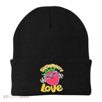 Cute Strawberry Love Beanie