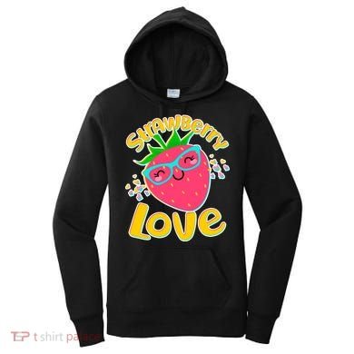 Cute Strawberry Love Women's Hoodie