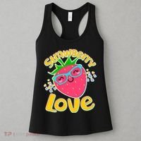 Cute Strawberry Love Women's Tank Top thumb 3