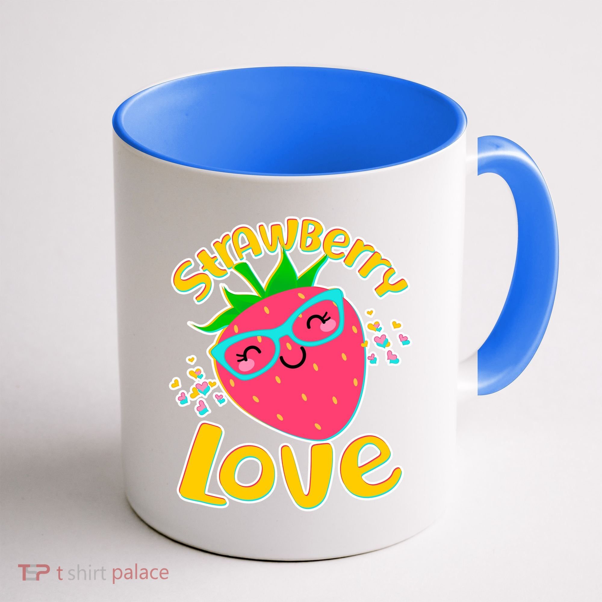 Cute Strawberry Love Coffee Mug