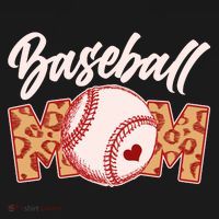 Cute Stylish Leopard Print Baseball Mom Backpack thumb 2