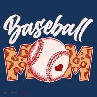 Cute Stylish Leopard Print Baseball Mom T-Shirt thumb 7