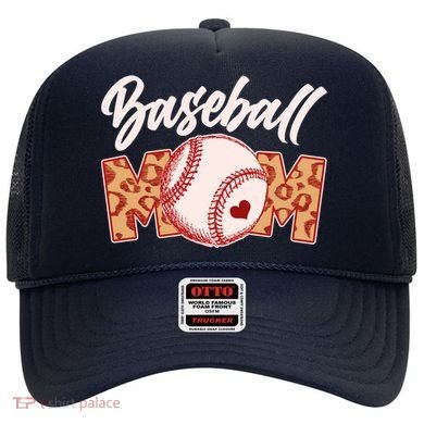 Cute Stylish Leopard Print Baseball Mom Hat