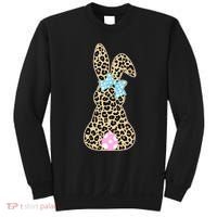 Cute Stylish Leopard Print Easter Bunny Sweatshirt thumb 0