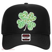 Cute Stylish Leopard Print Shamrock Hat thumb 0