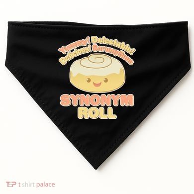 Cute Synonym Roll USA-Made Doggie Bandana