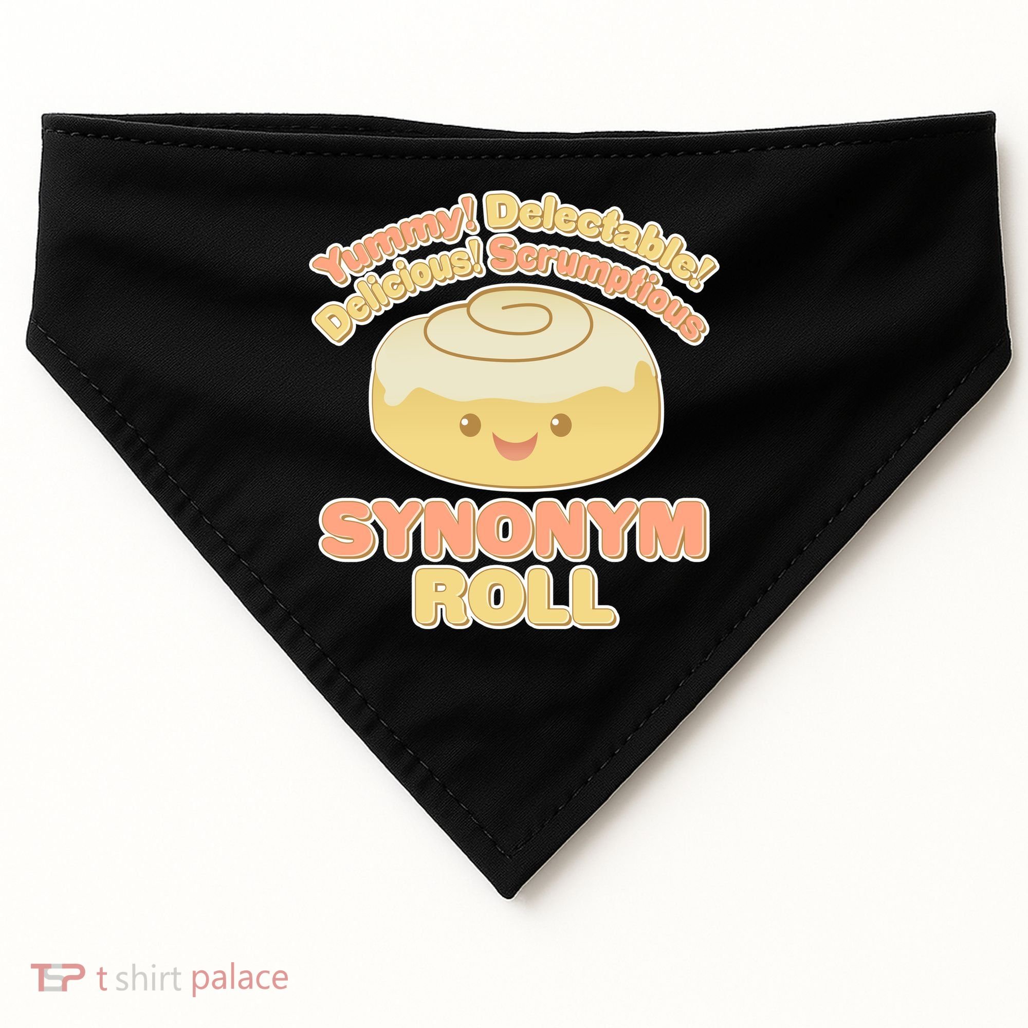 Cute Synonym Roll USA-Made Doggie Bandana