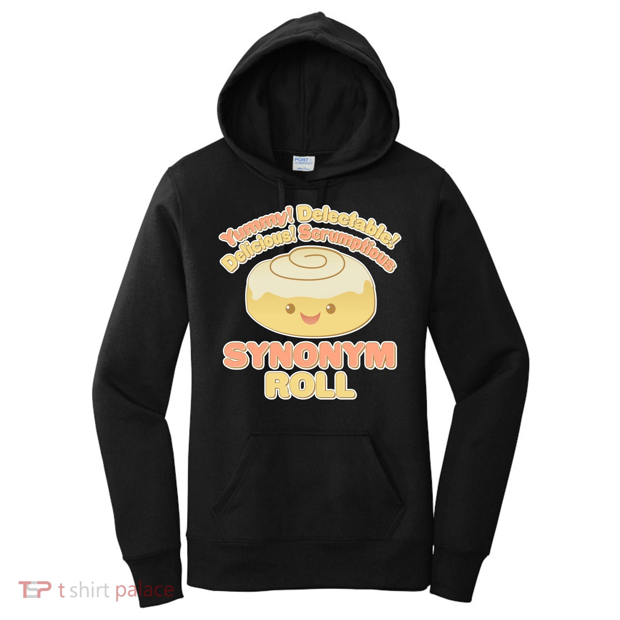 Cute Synonym Roll Women's Hoodie
