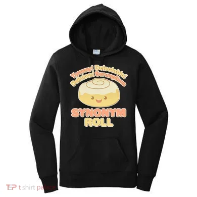 Cute Synonym Roll Women's Hoodie