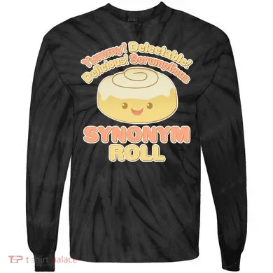 Cute Synonym Roll Tie-Dye Long Sleeve Shirt