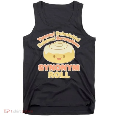 Cute Synonym Roll Tank Top