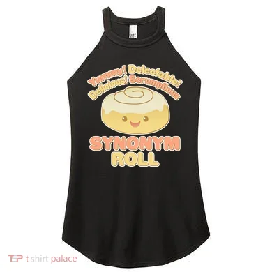 Cute Synonym Roll Women's Perfect Tri Rocker Tank