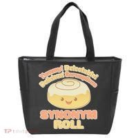 Cute Synonym Roll Tote Bag thumb 0