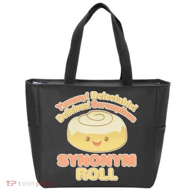 Cute Synonym Roll Tote Bag