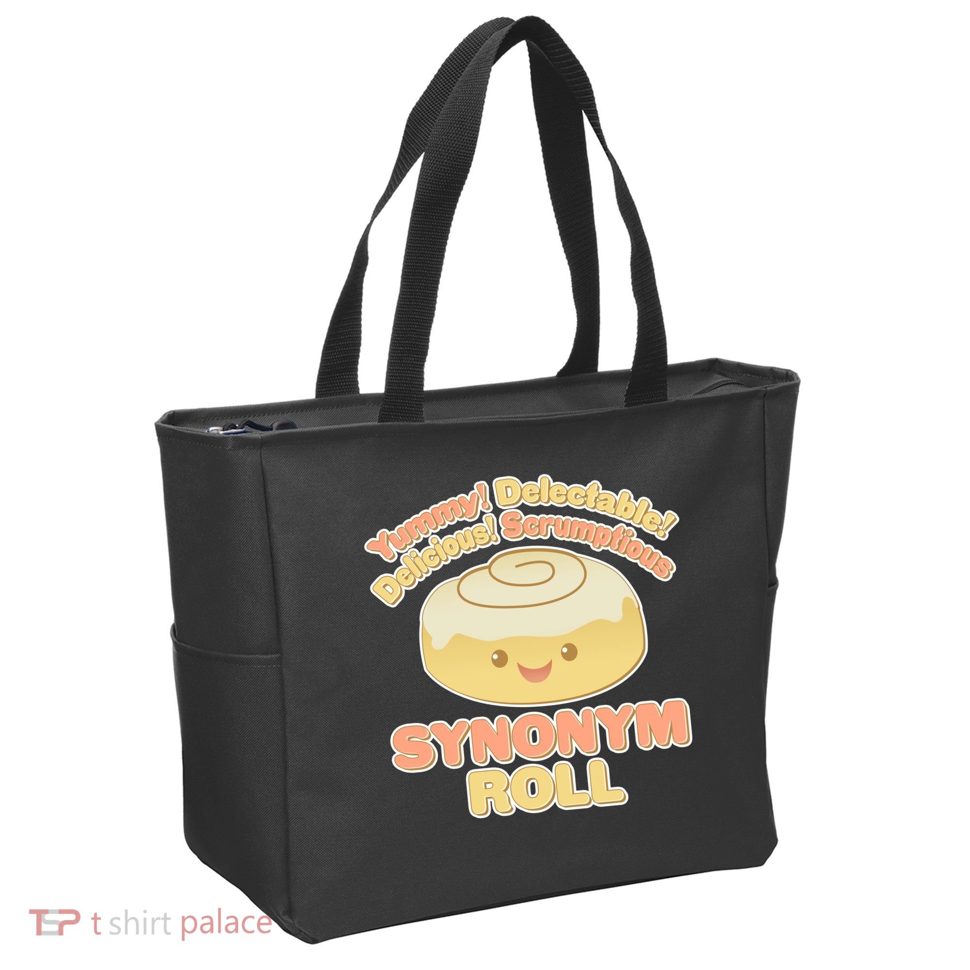 Cute Synonym Roll Tote Bag