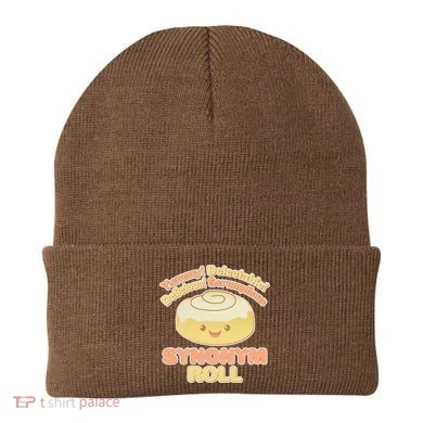 Cute Synonym Roll Beanie