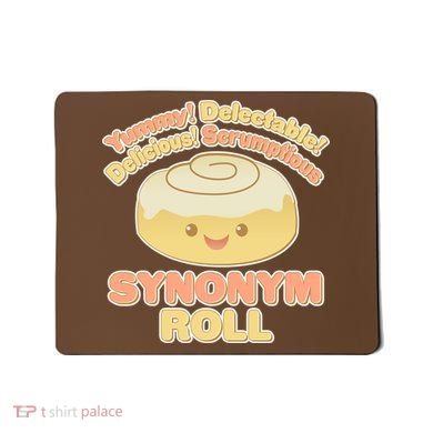 Cute Synonym Roll Mousepad