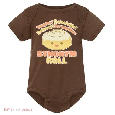 Cute Synonym Roll Baby Bodysuit