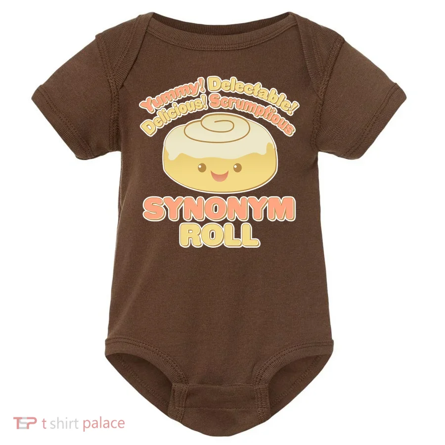 Cute Synonym Roll Baby Bodysuit