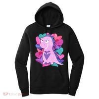 Cute T-Rex Valentine Full Of Hearts Women's Hoodie thumb 0