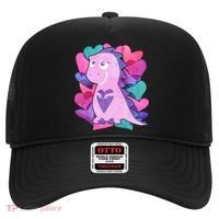 Cute T-Rex Valentine Full Of Hearts Hat thumb 0
