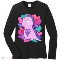 Cute T-Rex Valentine Full Of Hearts Women's Long Sleeve Shirt thumb 0