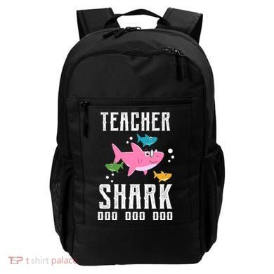 Cute Teacher Shark Do Do Do Backpack