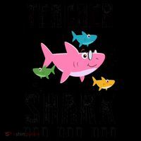 Cute Teacher Shark Do Do Do Coffee Mug thumb 5