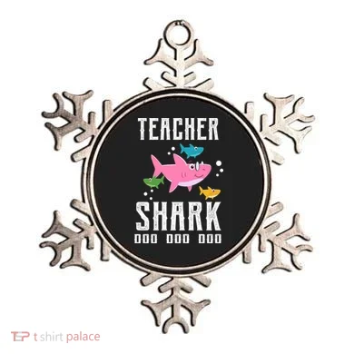 Cute Teacher Shark Do Do Do Ornament