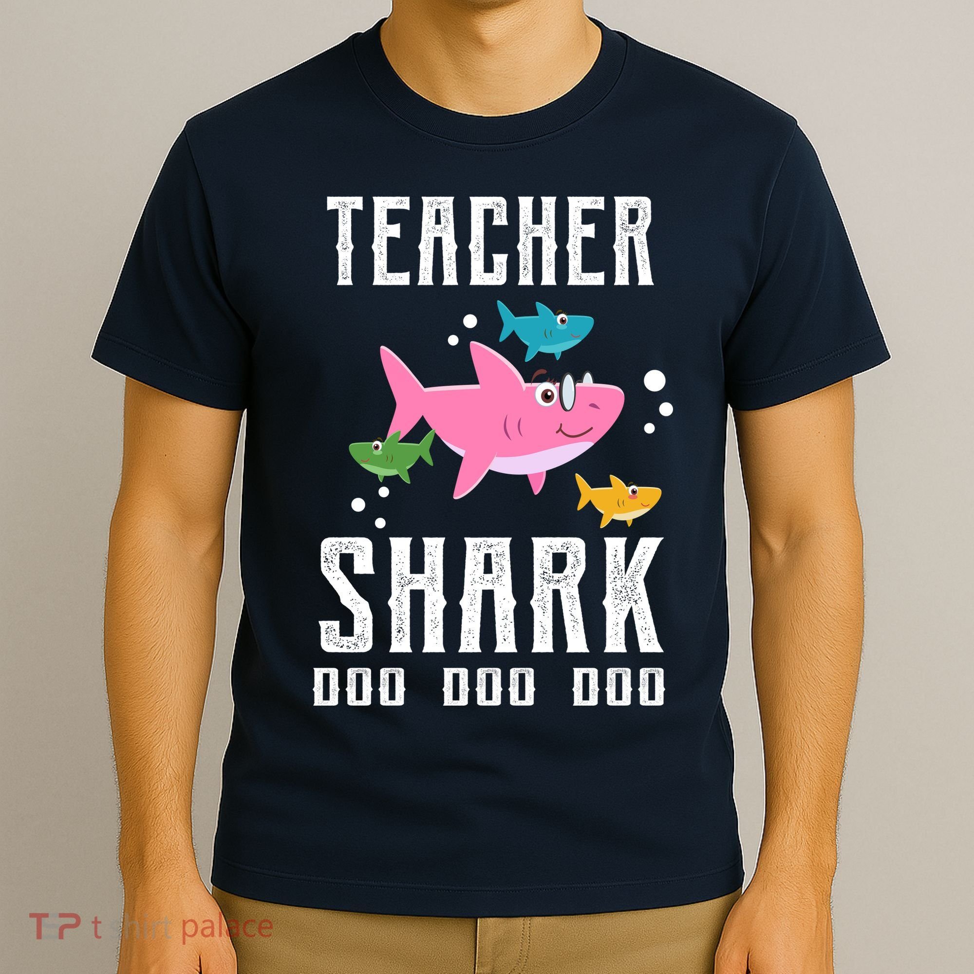Cute Teacher Shark Do Do Do T-Shirt