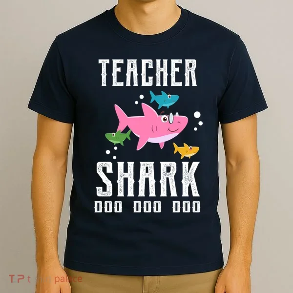 Cute Teacher Shark Do Do Do T-Shirt