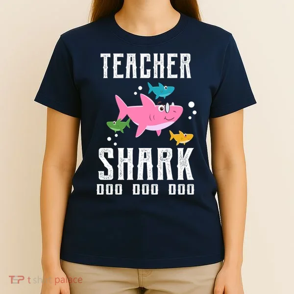 Cute Teacher Shark Do Do Do T-Shirt
